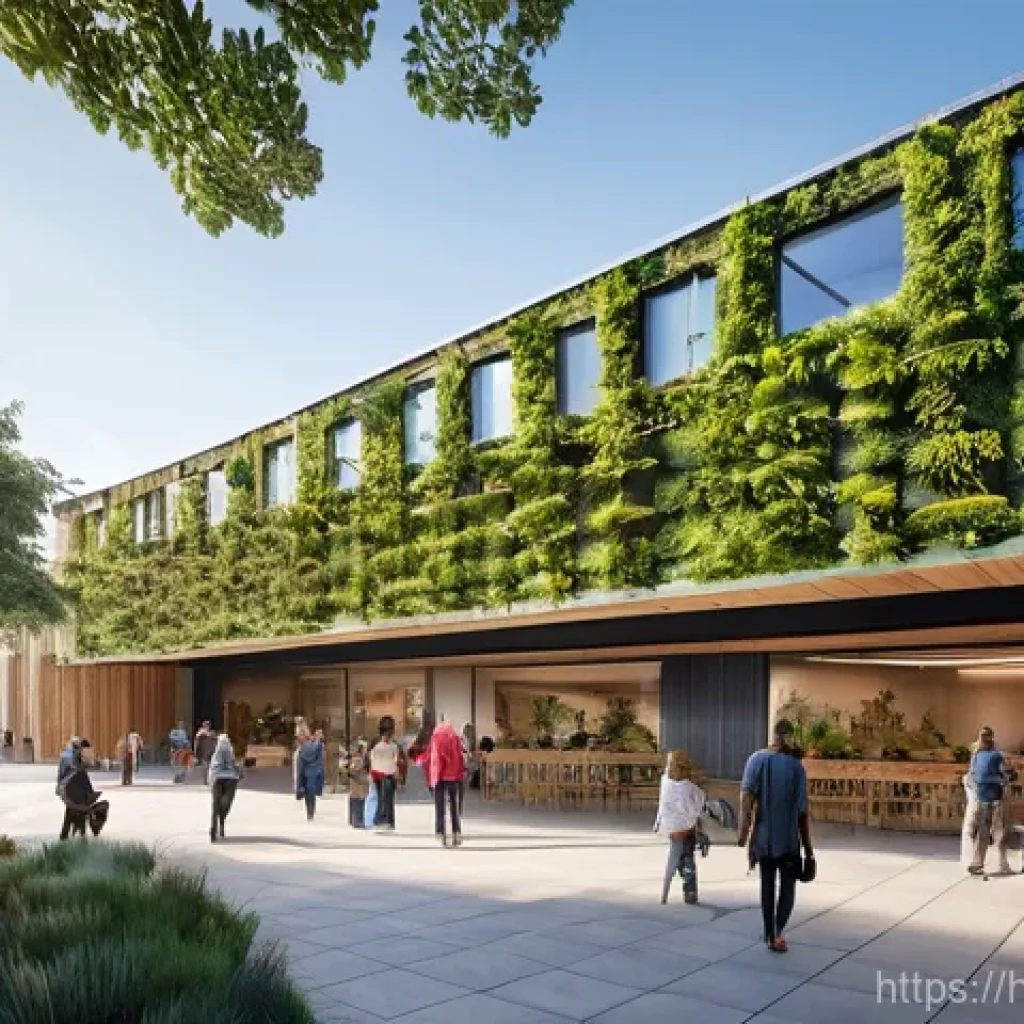 건축사 자격증 취득 후 취업 전략 - **Prompt:** A state-of-the-art, sustainable architectural marvel serving as a community cultural cen...